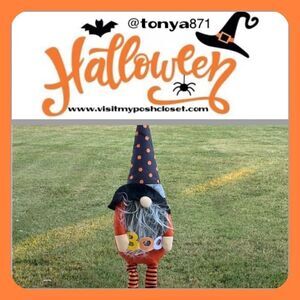 🦋 New Greenbrier International Halloween Standing Gnome, 20” Tall